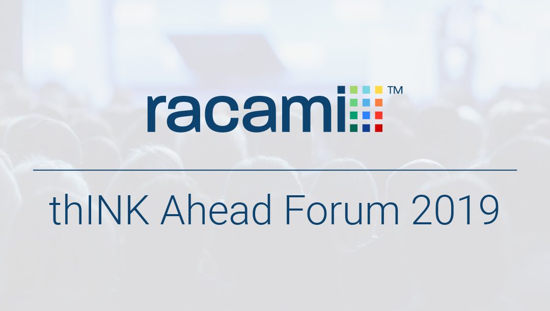 Racami to Sponsor thINK Ahead Forum 2019 as a Gold Partner