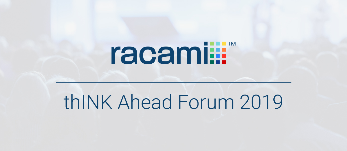 Racami to Sponsor thINK Ahead Forum 2019 as a Gold Partner