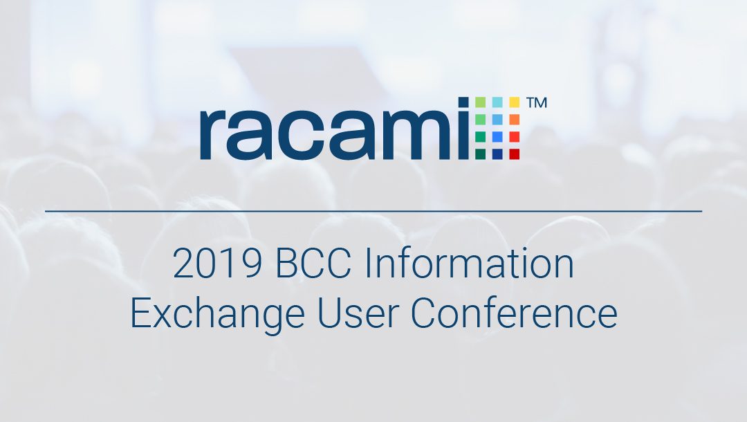 Racami to Sponsor the 2019 BCC Information Exchange User Conference